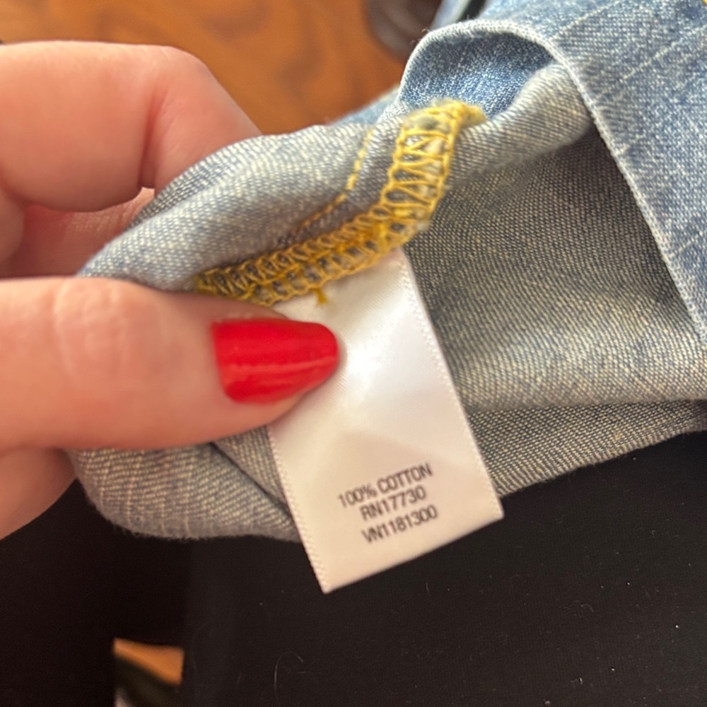 Merona Chambray Button-Up Dress - Picture 6 of 6